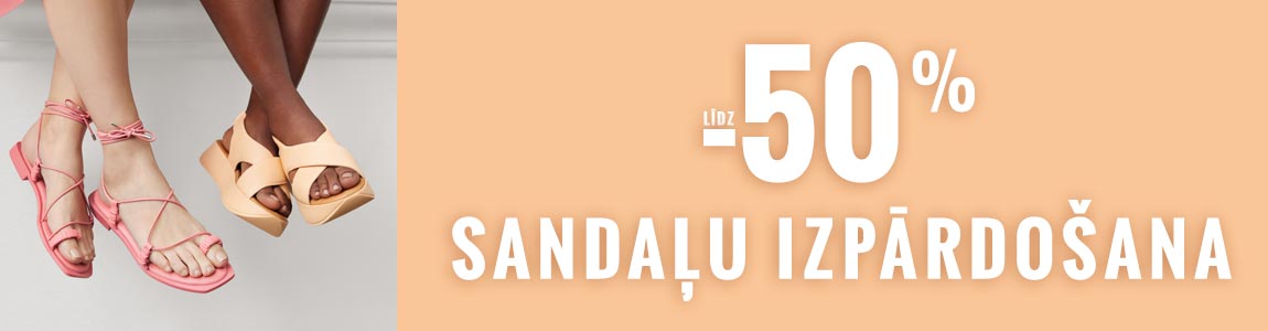 Sandaļu izpārdošana