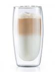BORAL dubulta stikla trauks - glāze 350 ml Latte Macchiato, 2 gab.
