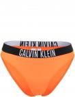 CALVIN KLEIN sieviešu oranžas peldkostīma apakšbikses