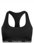CALVIN KLEIN UW sieviešu melns krūšturis Unlined bralette