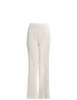 CALVIN KLEIN Jeans sieviešu gaišas ikdienas bikses Elongated rib  pants
