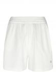 CALVIN KLEIN Jeans sieviešu balti šorti Waffle loose shorts