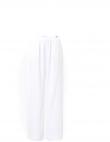 CALVIN KLEIN Jeans sieviešu baltas ikdienas bikses Crinkle long straight pants