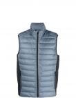 CALVIN KLEIN vīriešu pelēka veste Recycled side logo vest