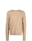 CALVIN KLEIN vīriešu gaišs džemperis Superior wool mouline sweater