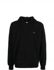 CALVIN KLEIN vīriešu melna blūze Ottoman comfort hoodie