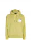 CALVIN KLEIN vīriešu dzeltena blūze Elementa photo back comf hoodie