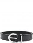 CALVIN KLEIN sieviešu melna josta MUST METAL LOOP RND BELT 25MM