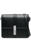 CALVIN KLEIN sieviešu melna soma pār plecu Archive crossbody