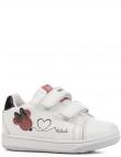 GEOX balti ikdienas apavi meitenēm NEW FLICK SPORT SHOES