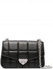 MICHAEL KORS sieviešu melna soma pār plecu LG chain shoulder bag