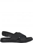S. OLIVER vīriešu melnas sandales SANDALS