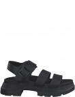 S. OLIVER sieviešu melnas sandales SANDALS