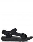 RIEKER REVOLUTION vīriešu melnas sandales SANDALS