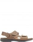 RIEKER vīriešu brūnas sandales SANDALS