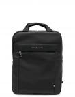 TOMMY HILFIGER vīriešu melna mugursoma TH CASUAL BACKPACK