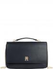 TOMMY HILFIGER sieviešu zila soma Timeless flap crossover