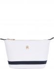 TOMMY HILFIGER sieviešu zila kosmētikas soma Poppy washbag stripes