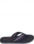 TOMMY HILFIGER vīriešu zilas pludmales čības Corporate beach sandal