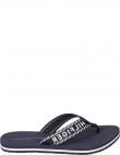 TOMMY HILFIGER sieviešu zilas čības Webbing sandal