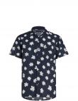 Tommy Hilfiger vīriešu zils krekls MONO FLOWER RF SHIRT 