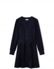 Tommy Hilfiger sieviešu zila kleita LADDER LACE SHORT DRESS