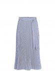 Tommy Hilfiger sieviešu zila kleita PLEATED ITHAKA MIDI SKIRT