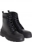 CALVIN KLEIN vīriešu melni zābaki Lace up boot high