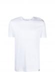 CALVIN KLEIN JEANS vīriešu balts T-krekls Logo tab tee