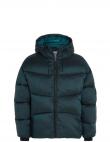 CALVIN KLEIN JEANS vīriešu zila, silta jaka Two tone ripstop puffer