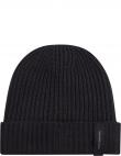 CALVIN KLEIN JEANS  vīriešu melna cepure Ultralight beanie