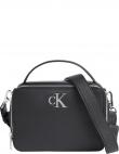 CALVIN KLEIN JEANS  sieviešu melna plecu soma Minimal monogram camera bag