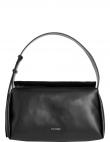 CALVIN KLEIN sieviešu melna plecu soma Elevated soft shoulder bag