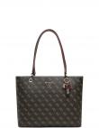 GUESS sieviešu brūna rokassomiņa HANDBAG SATCHEL