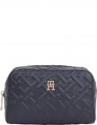 TOMMY HILFIGER sieviešu zila kosmētikas soma Iconic washbag mono