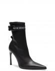 VERSACE JEANS CUTURE sieviešu melni zābaki Sadie booties