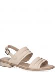 CAPRICE sandales sievietēm, Krēmīga/Smilšu, Sandals