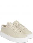 CALVIN KLEIN sieviešu brīvā laika apavi, Pelēka, Flatform cup lace up leisure