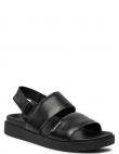 CALVIN KLEIN sandales sievietēm, Melna, Flat sandal