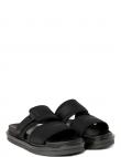 CALVIN KLEIN JEANS čības vīriešiem, Melna, Double bar sandal