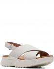 CLARKS sandales sievietēm, Balta, DashLite Wish sandals