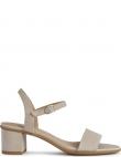 GEOX sandales sievietēm, Krēmīga/Smilšu, Aurely 50 sandals