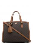 MICHAEL KORS rokassomiņa vīriešiem, Brūna, Medium satchel