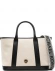 MICHAEL KORS rokassomiņa vīriešiem, Krēmīga/Smilšu, Medium satchel
