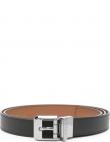 MICHAEL KORS josta vīriešiem, Melna, 28mm ctfr geo dress belt