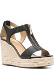 MICHAEL KORS sandales sievietēm, Melna, Berkley mid wedge