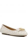 MICHAEL KORS mokasīni sievietēm, Krēmīga/Smilšu, Lillie moc