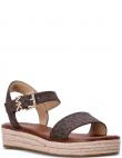 MICHAEL KORS espadrilles sievietēm, Brūna, Richie espadrille