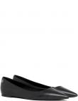 TOMMY HILFIGER balerīnas tipa apavi sievietēm, Melna, Essential pointed ballerina