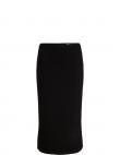 TOM TAILOR svārki sievietēm, Melna, midi skirt